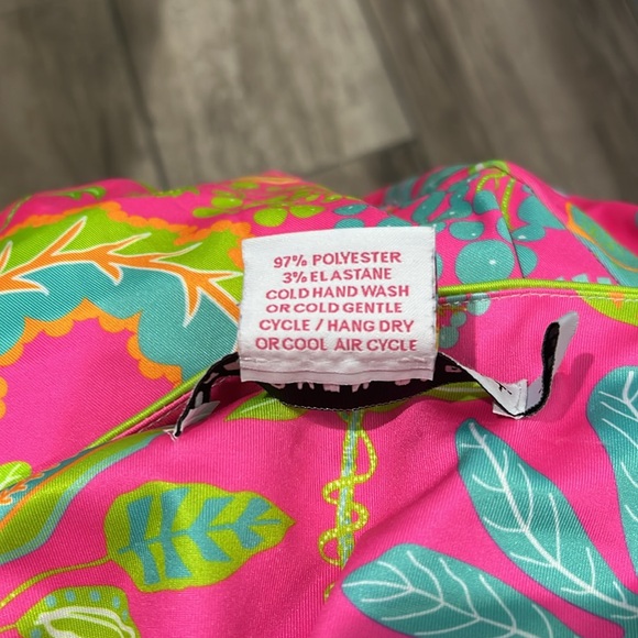 Gretchen Scott multicolored dress- Hummingbird Heaven in pink - Picture 6 of 7